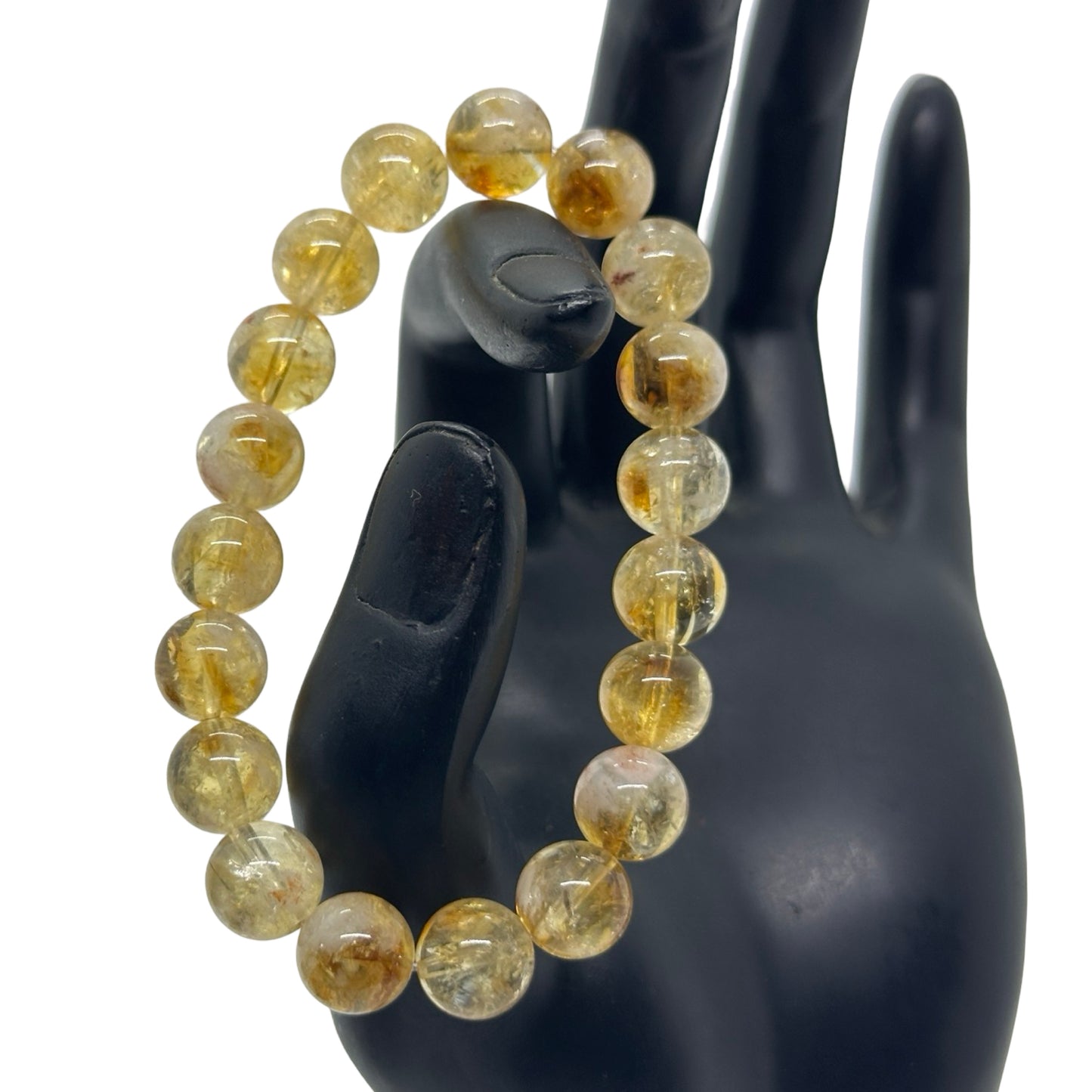 Citrine Bracelet - Golden Prosperity Beads