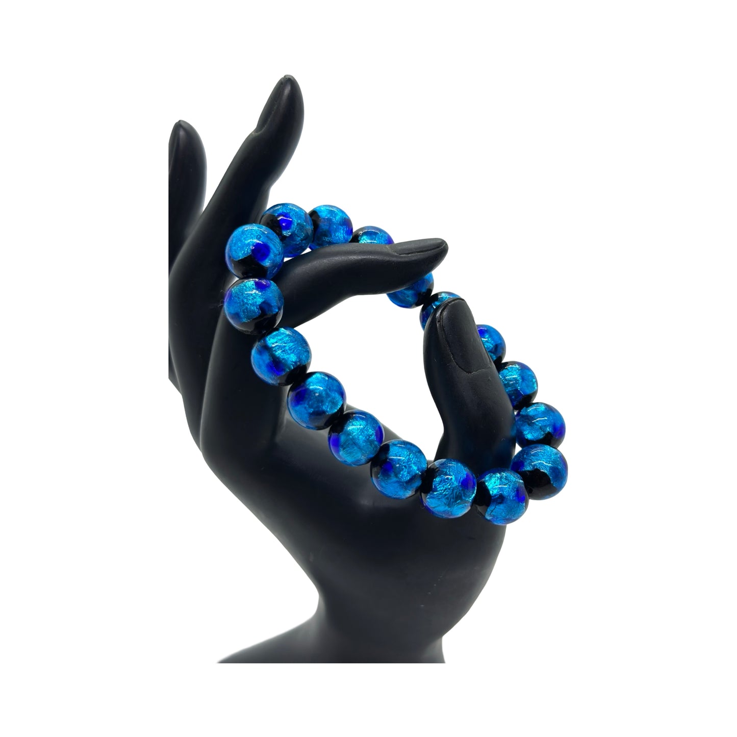 Luminous Firefly Healing Bracelet - Blue Turquoise Protection Stone