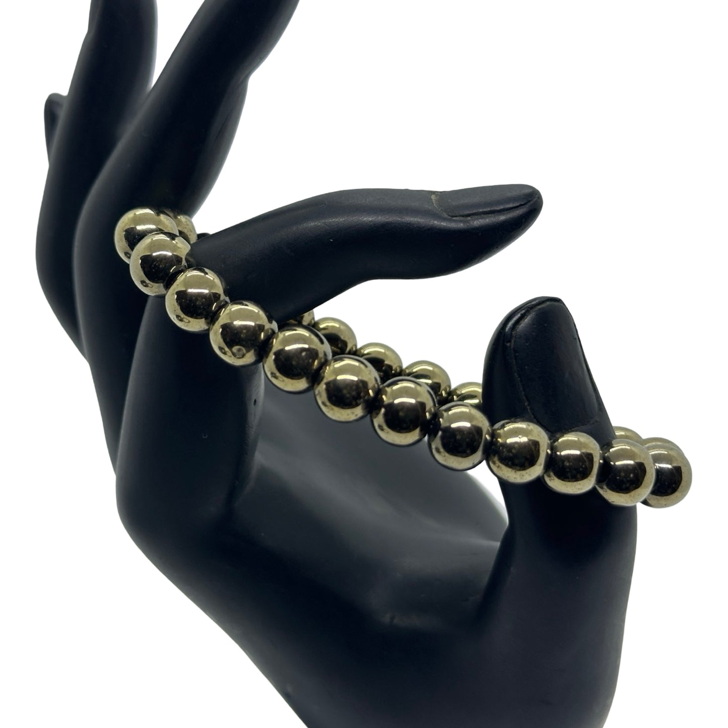 Golden Hematite Bracelet - Crystal Harmony Pendant