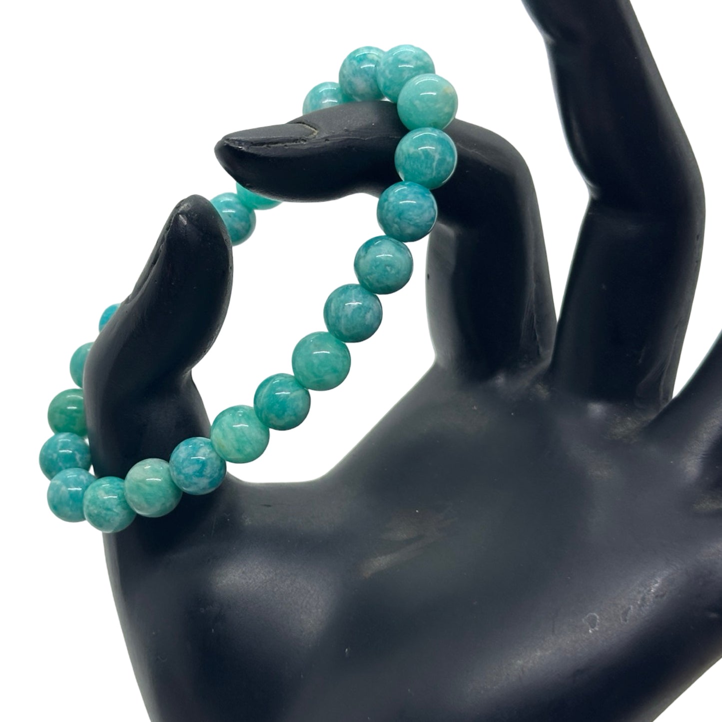 Amazonite  Bracelet - AquaPeace Crystal Bracelet