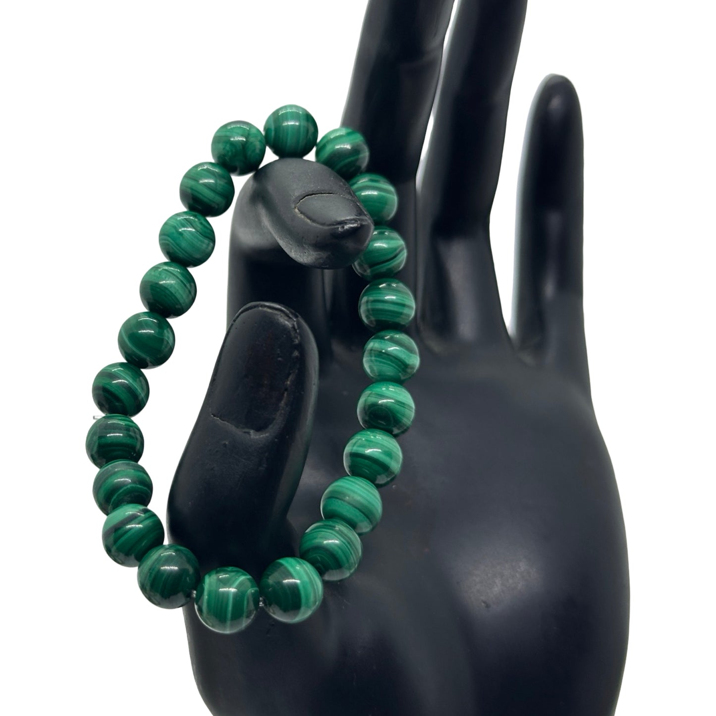 Malachite Bracelet - Emerald Aura Malachite Healing Bracelet