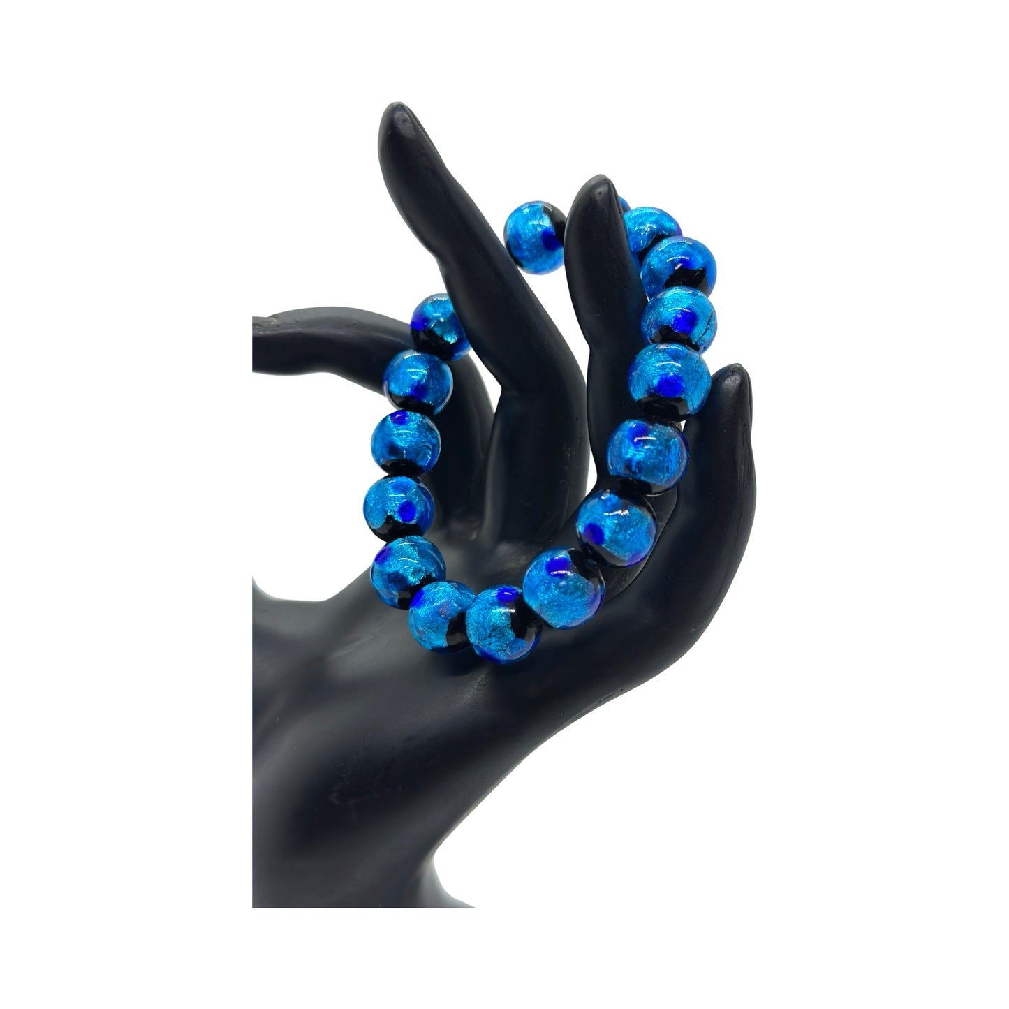 Luminous Firefly Healing Bracelet - Blue Turquoise Protection Stone