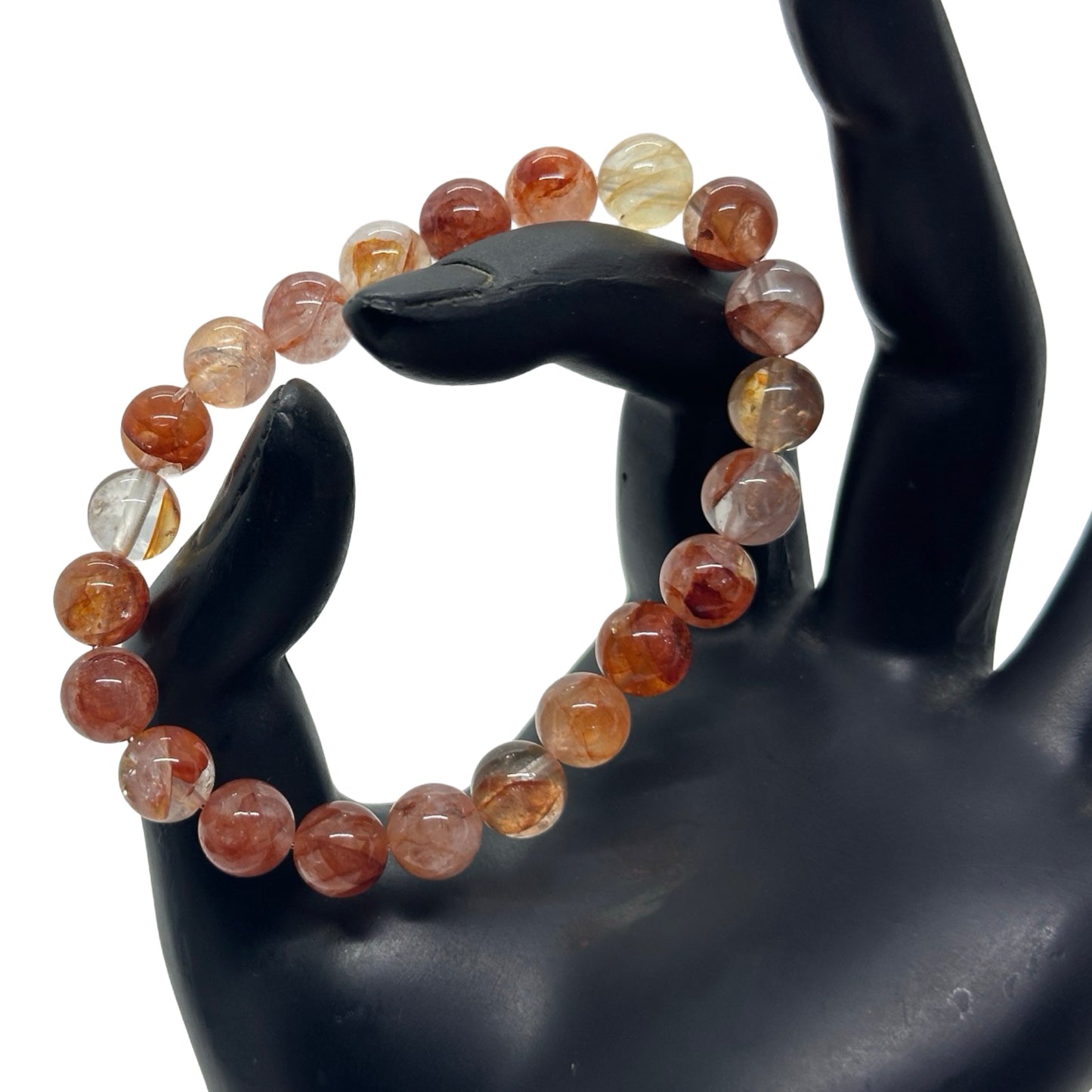 Fire Quartz - Ember Glow Quartz Bracelet