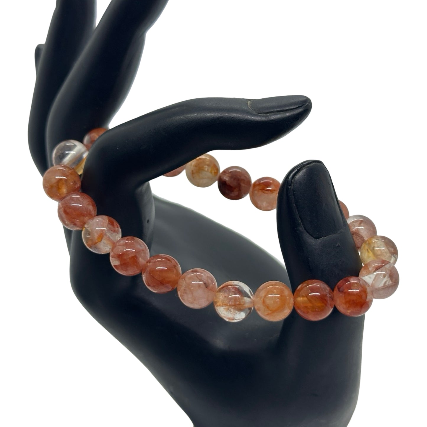 Fire Quartz - Ember Glow Quartz Bracelet