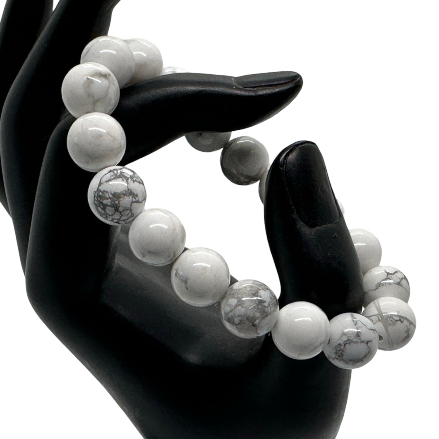 Howlite Bracelet - Pure Calm White Howlite Energy Bracelet