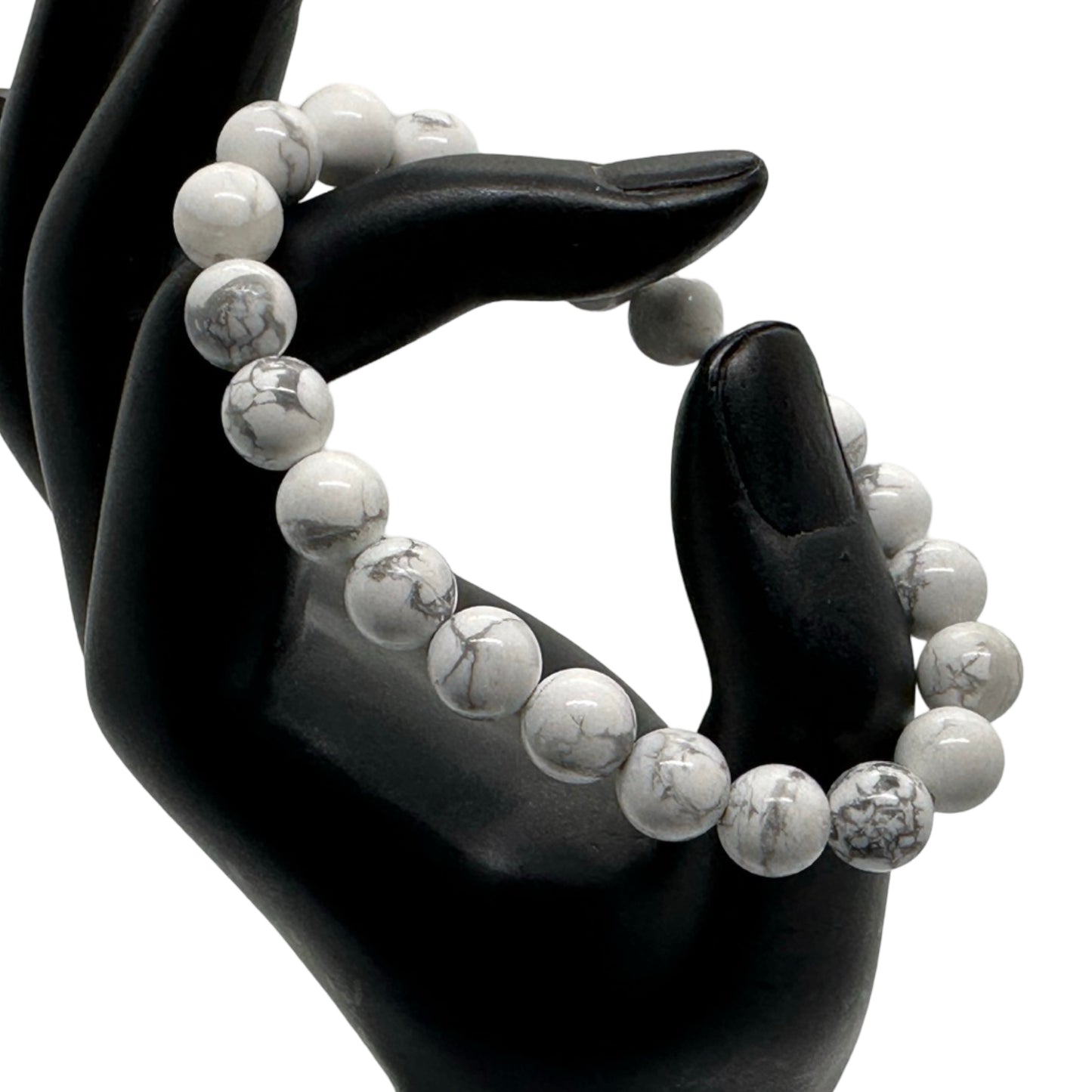 Howlite Bracelet - Pure Calm White Howlite Energy Bracelet