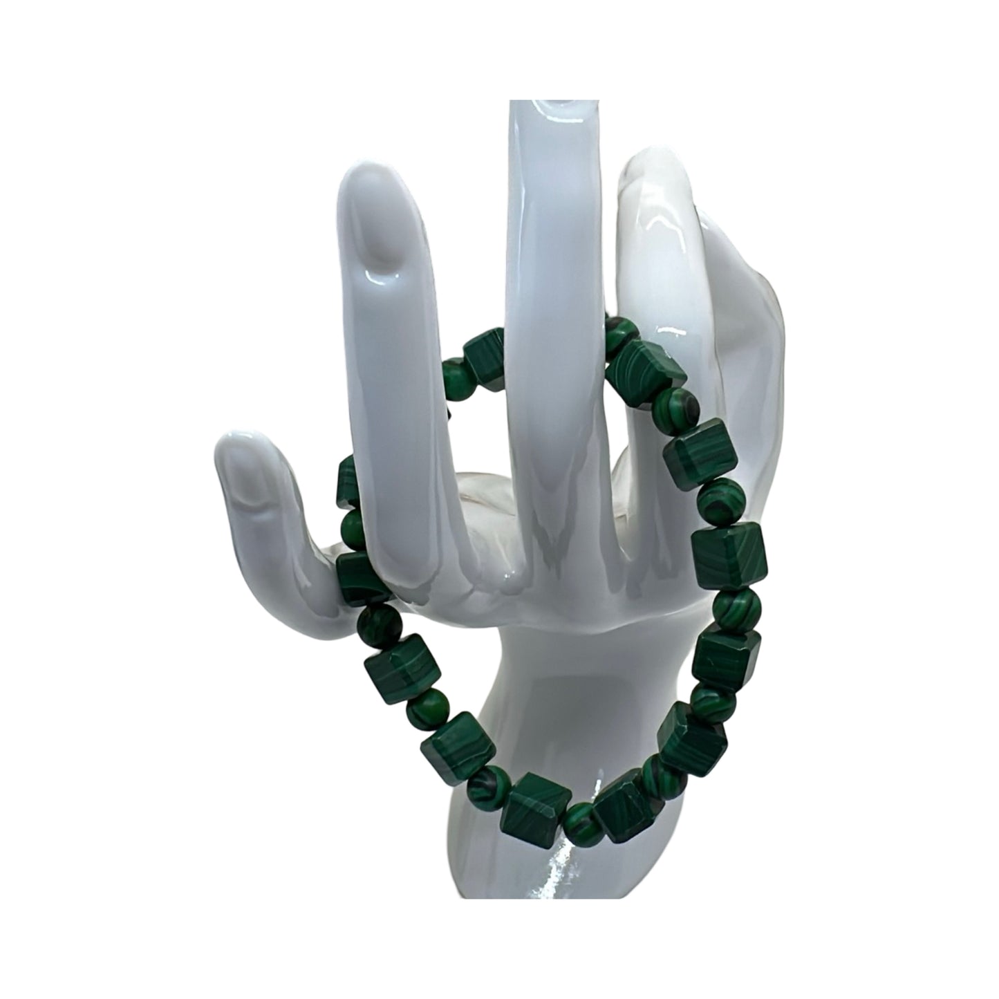 Malachite Bracelet - Emerald Aura Malachite Healing Bracelet