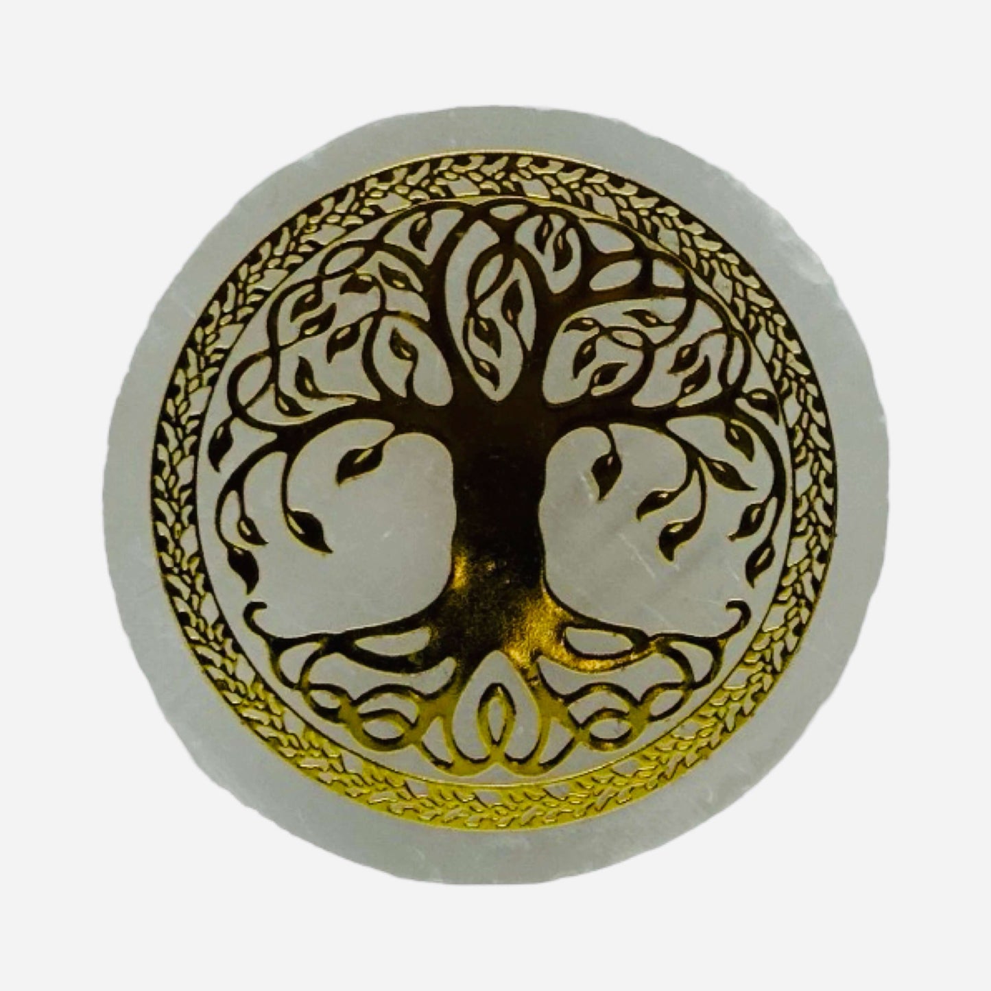 Selenite Dish Tree of life Print