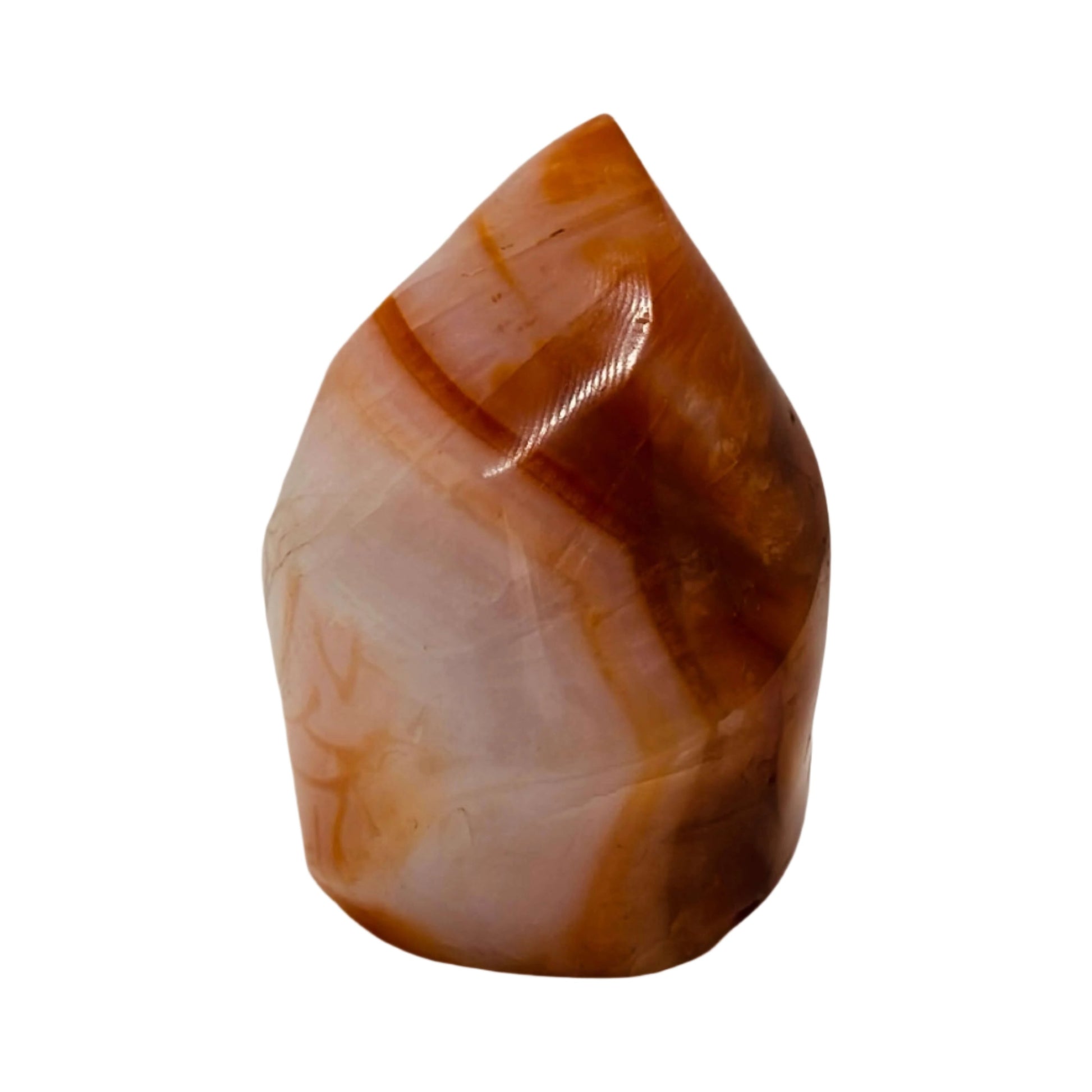 Sacred Flame Carnelian Crystal